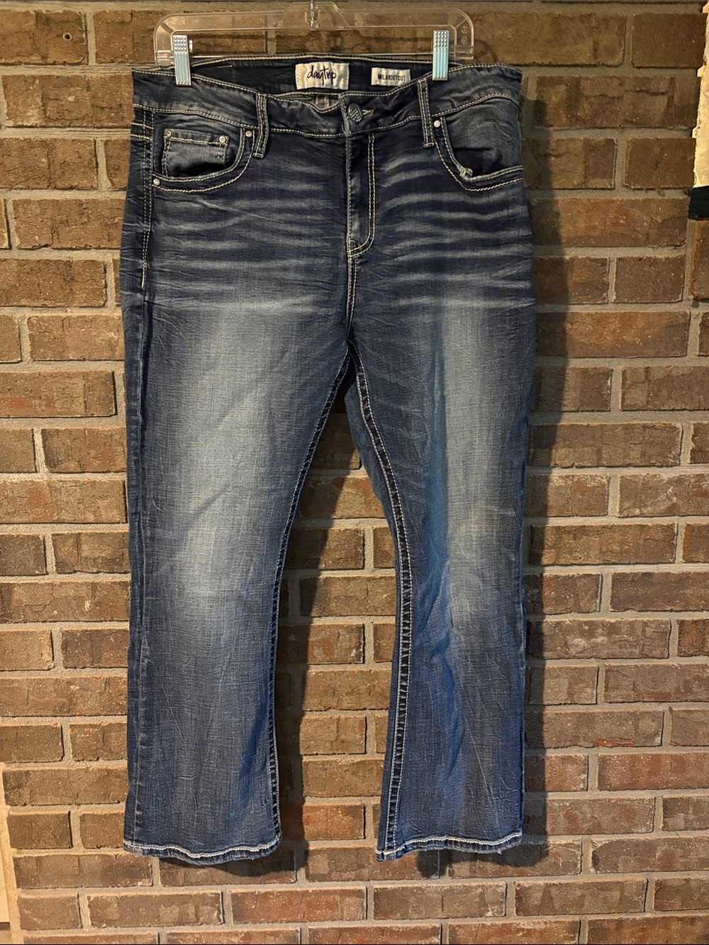 Daytrip Dark Blue Mila Bootcut Jeans 34 Short